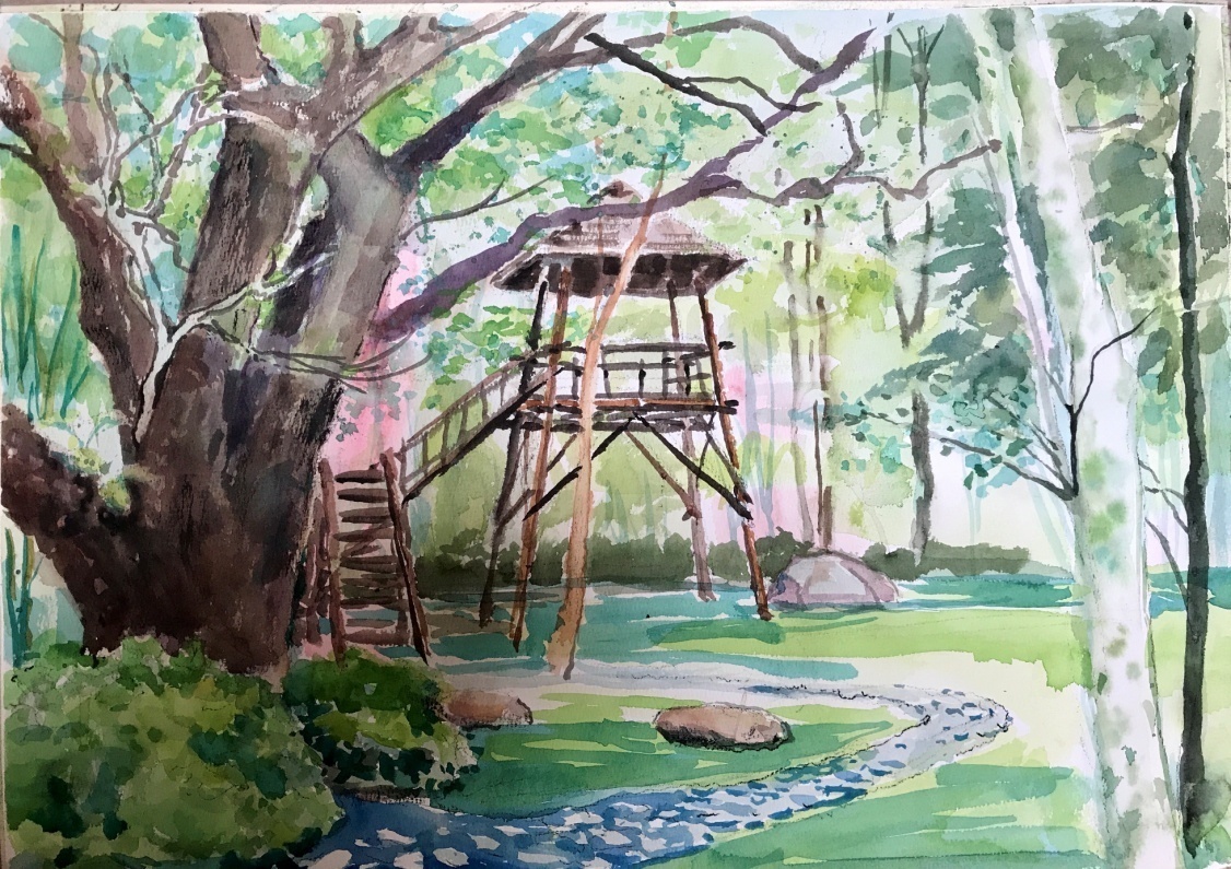 文章圖片-呼朋引伴逍遙遊-簡宗梧寫生創作回顧展