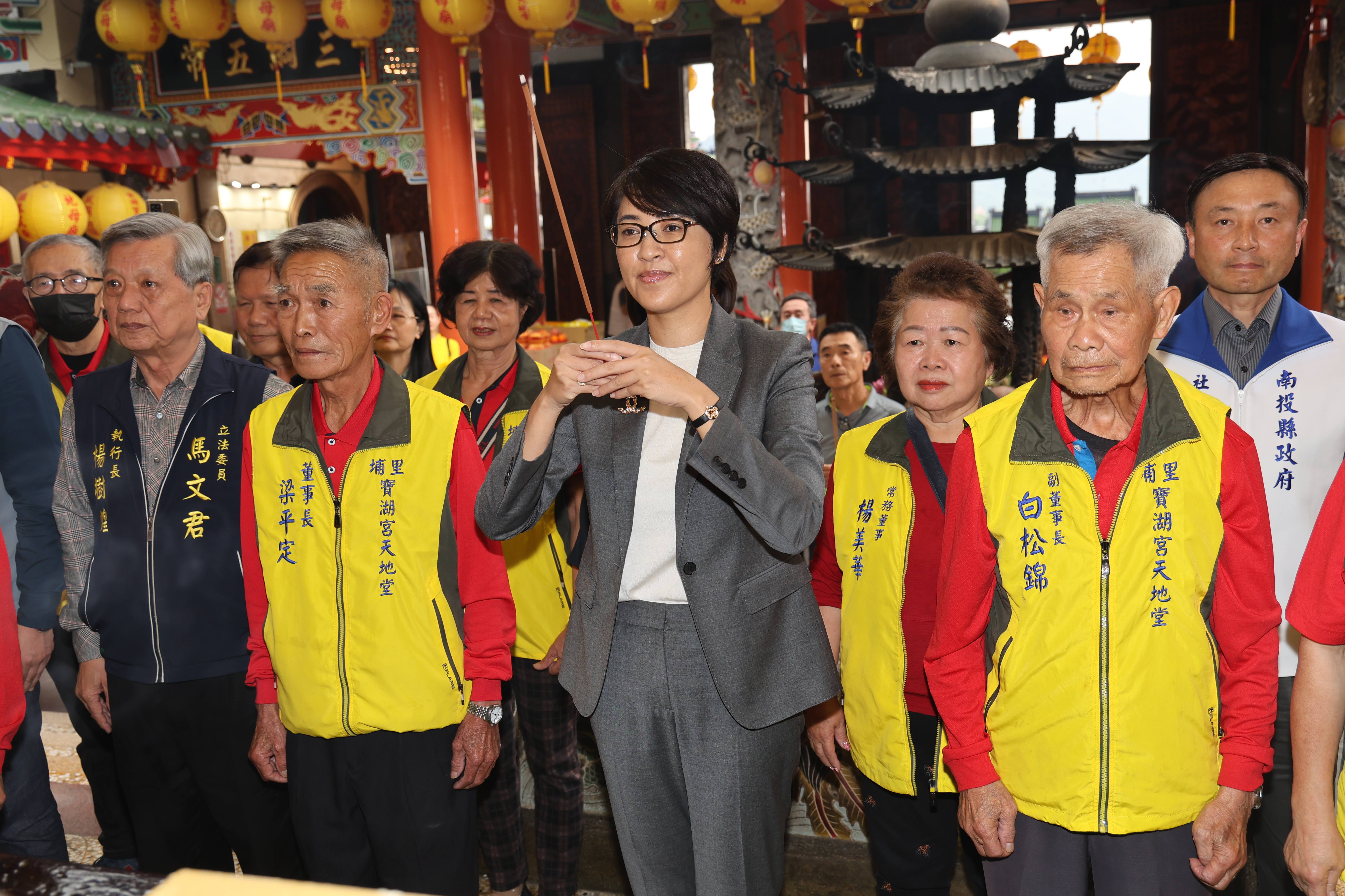 相關圖片1-埔里地母廟慨捐縣府200萬元救濟善款