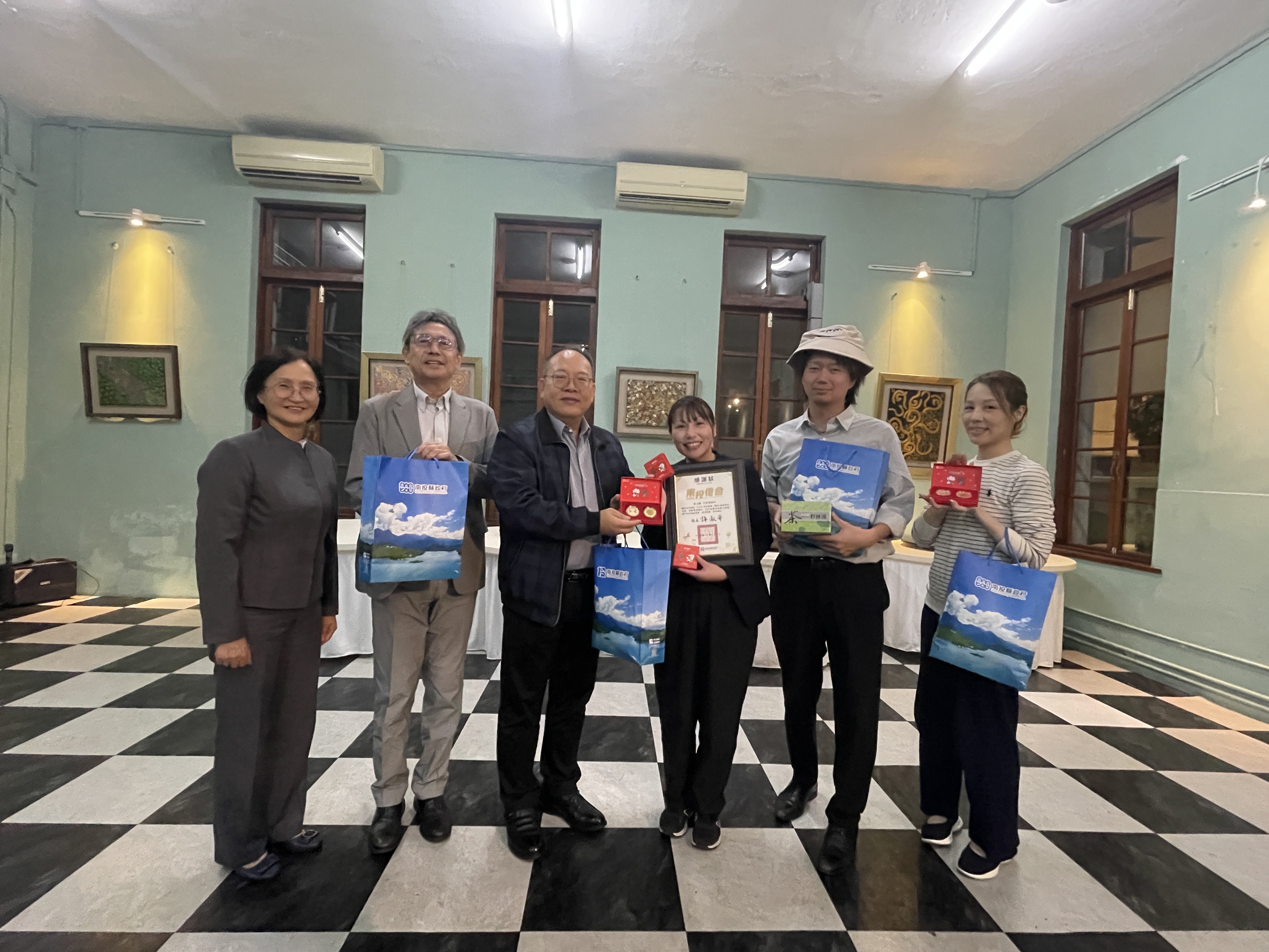 圖片-南投燈會國際交流熱絡 馬來西亞媒體及日本美禰市來訪    