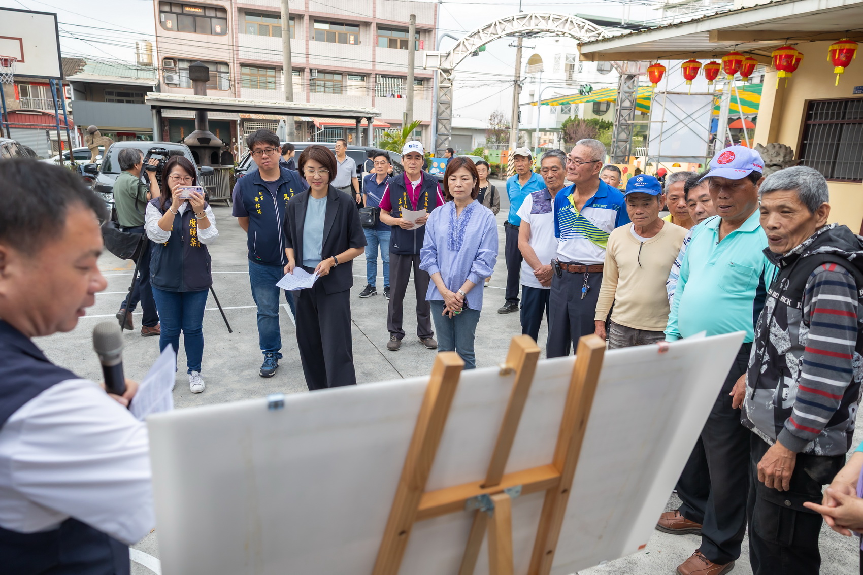 相關圖片1-縣府投入逾2千5百萬　改善草屯道路及排水問題