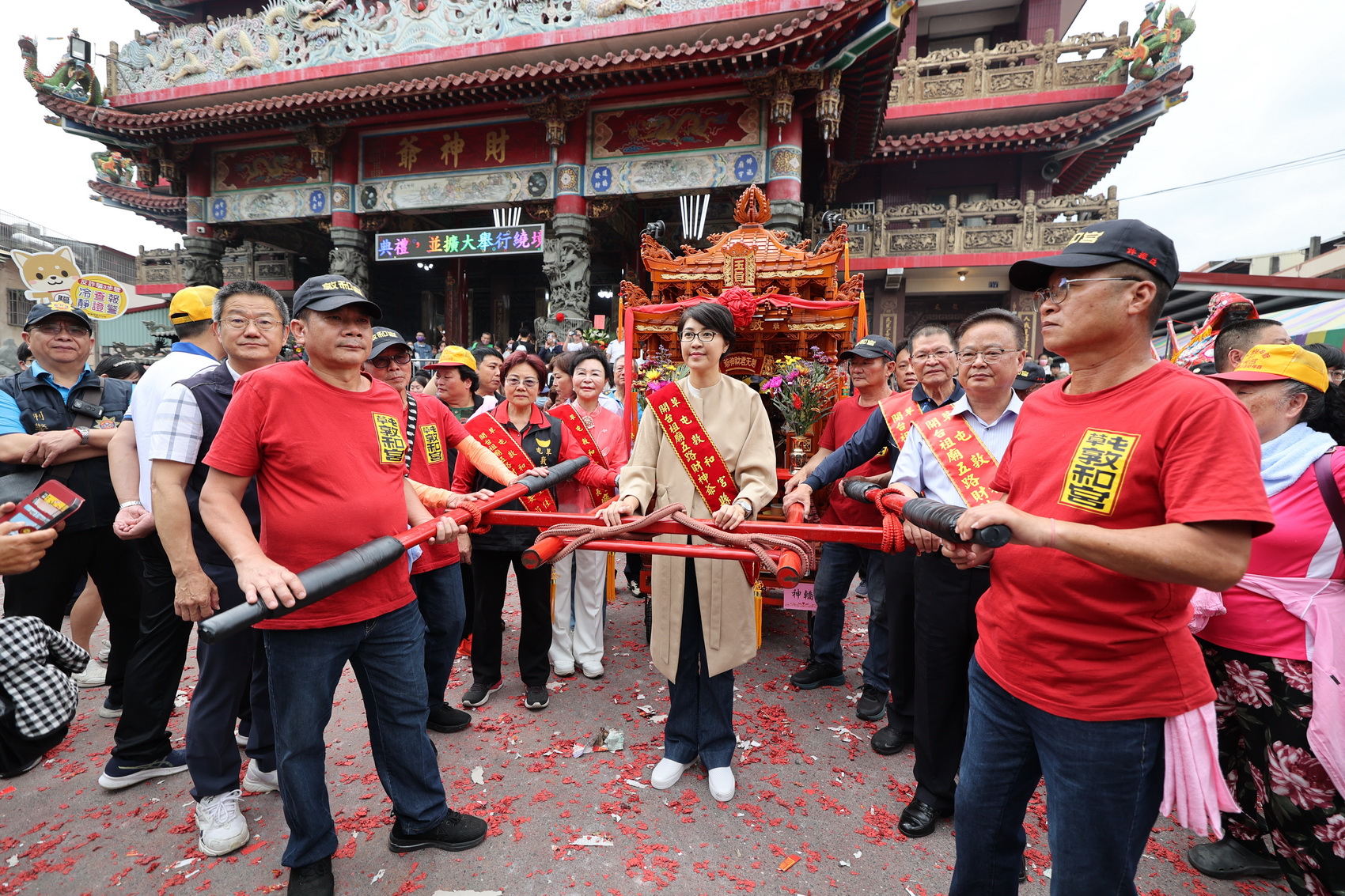 相關圖片4-敦和宮趙天君財神爺365年聖誕　許縣長為民祈福