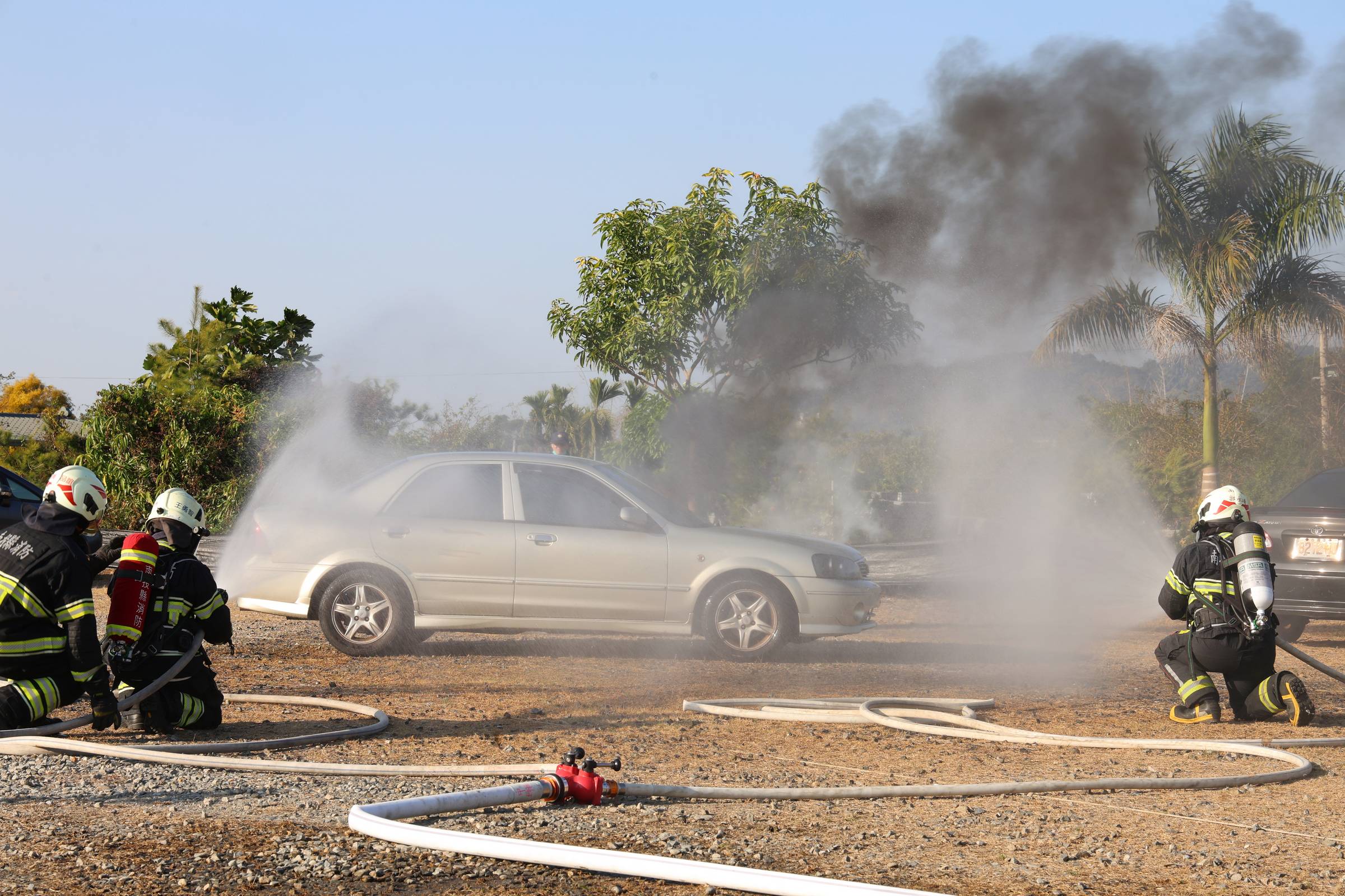 相關圖片4-強化緊急應變能力 縣府辦理2026南投燈會安全維護演習 