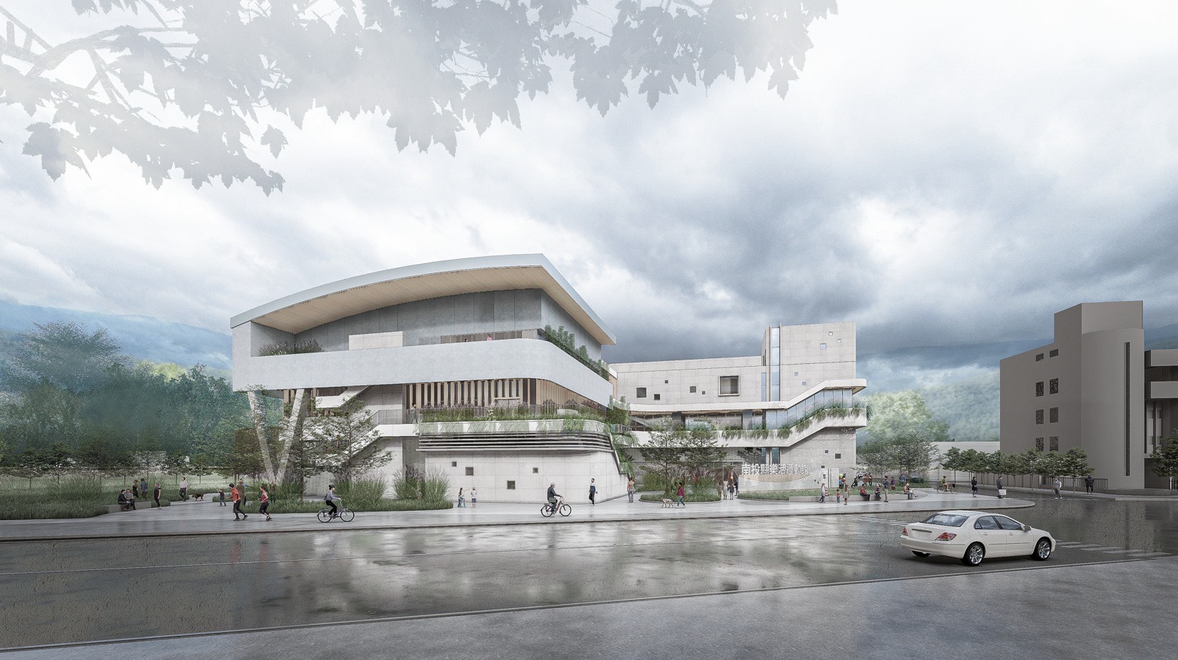 相關圖片4-南投縣首座樂活運動館開工動土 打造全齡健康新地標