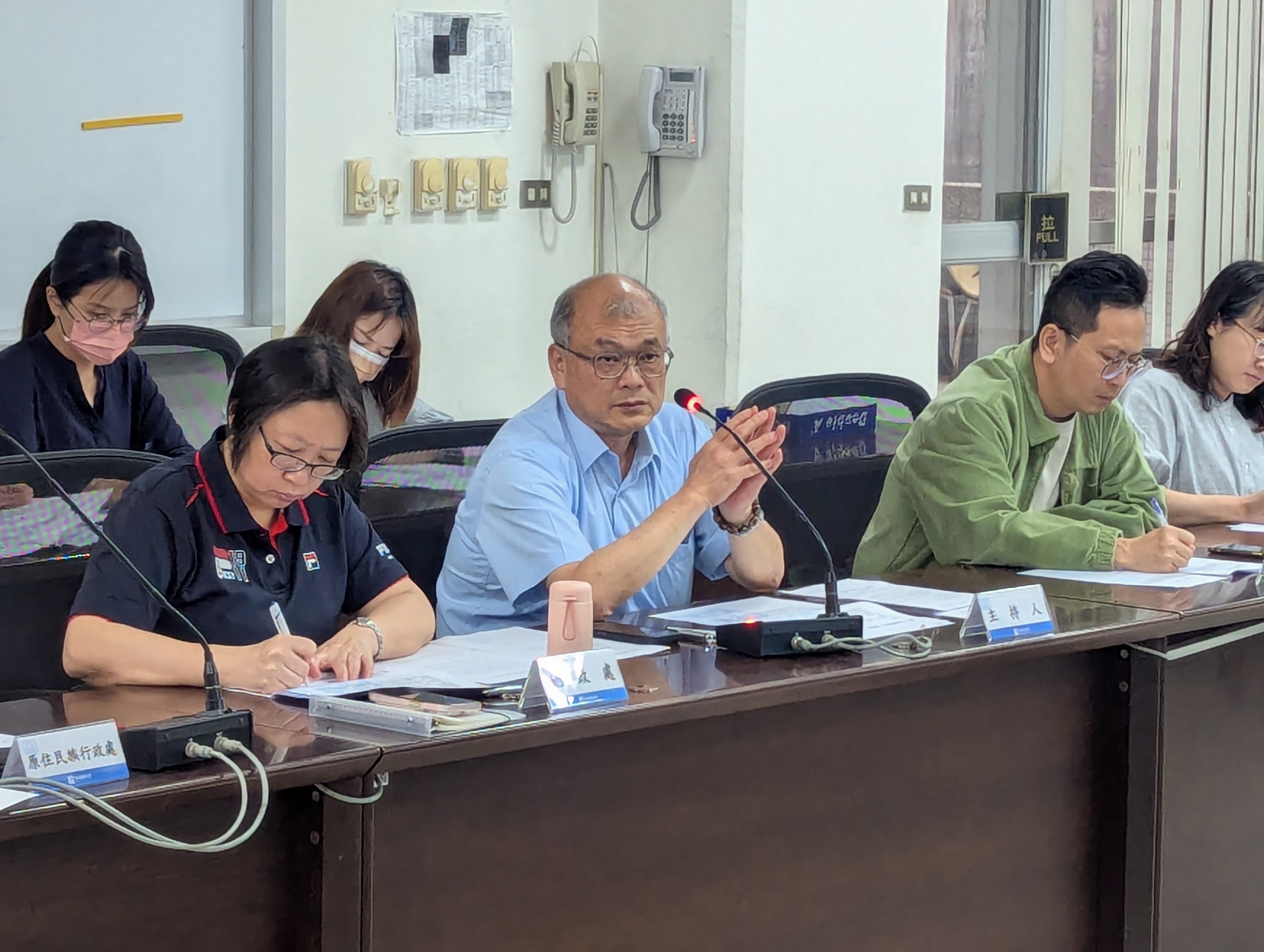 圖片-本府地政處於115年4月1日召開「依非都市土地使用管制規則第54條規定辦理檢查作業」協調會，協調檢查作業。