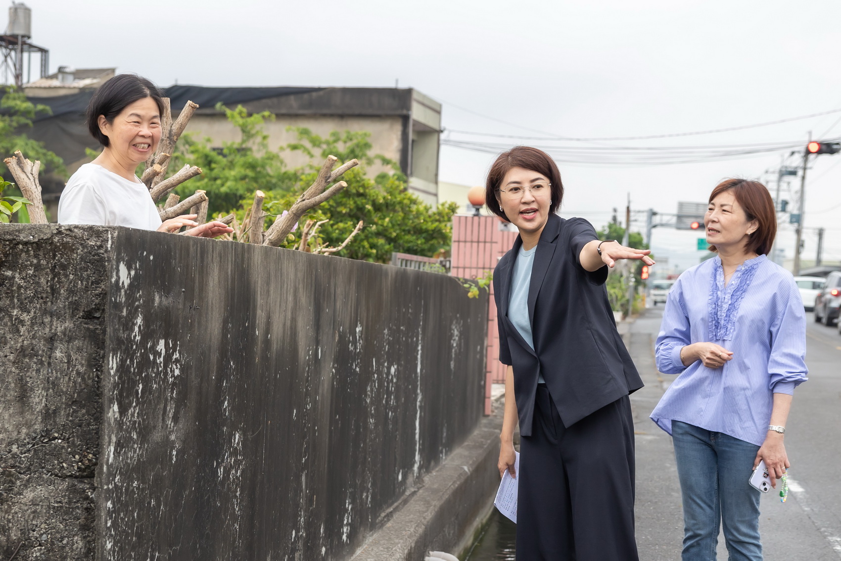 相關圖片3-縣府投入逾2千5百萬　改善草屯道路及排水問題