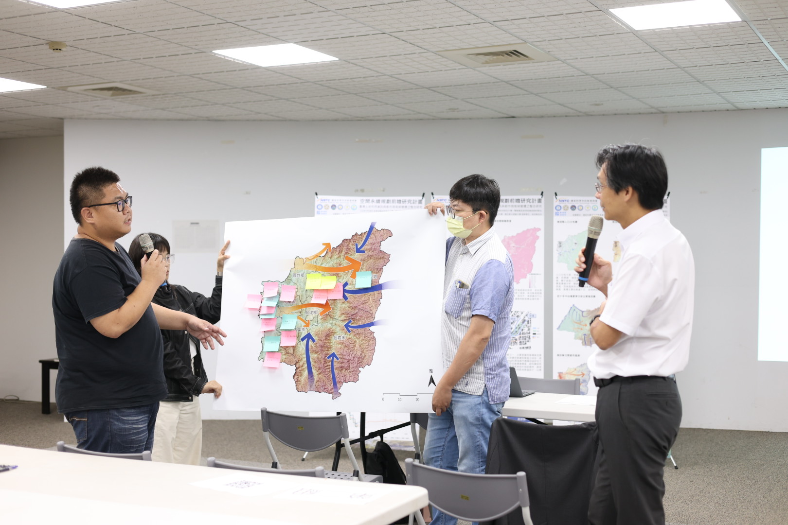 相關圖片1-縣府攜手中央研究院科研團隊推動氣候調適 首創跨縣市風廊　串聯中彰投打造降溫新解方