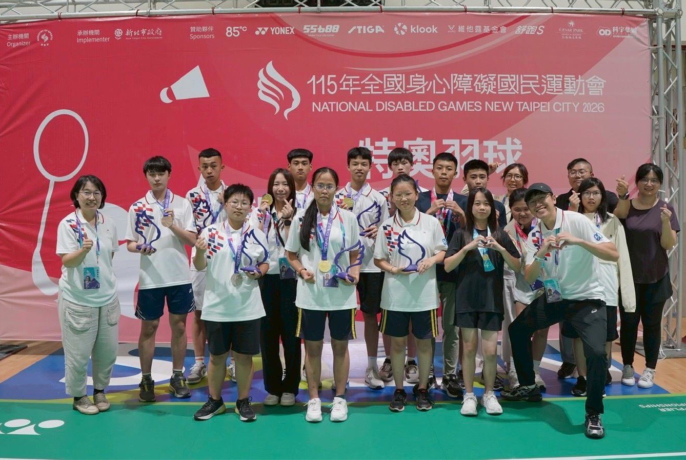 相關圖片5-南投縣115年全障運奪38面獎牌　金牌數創新高