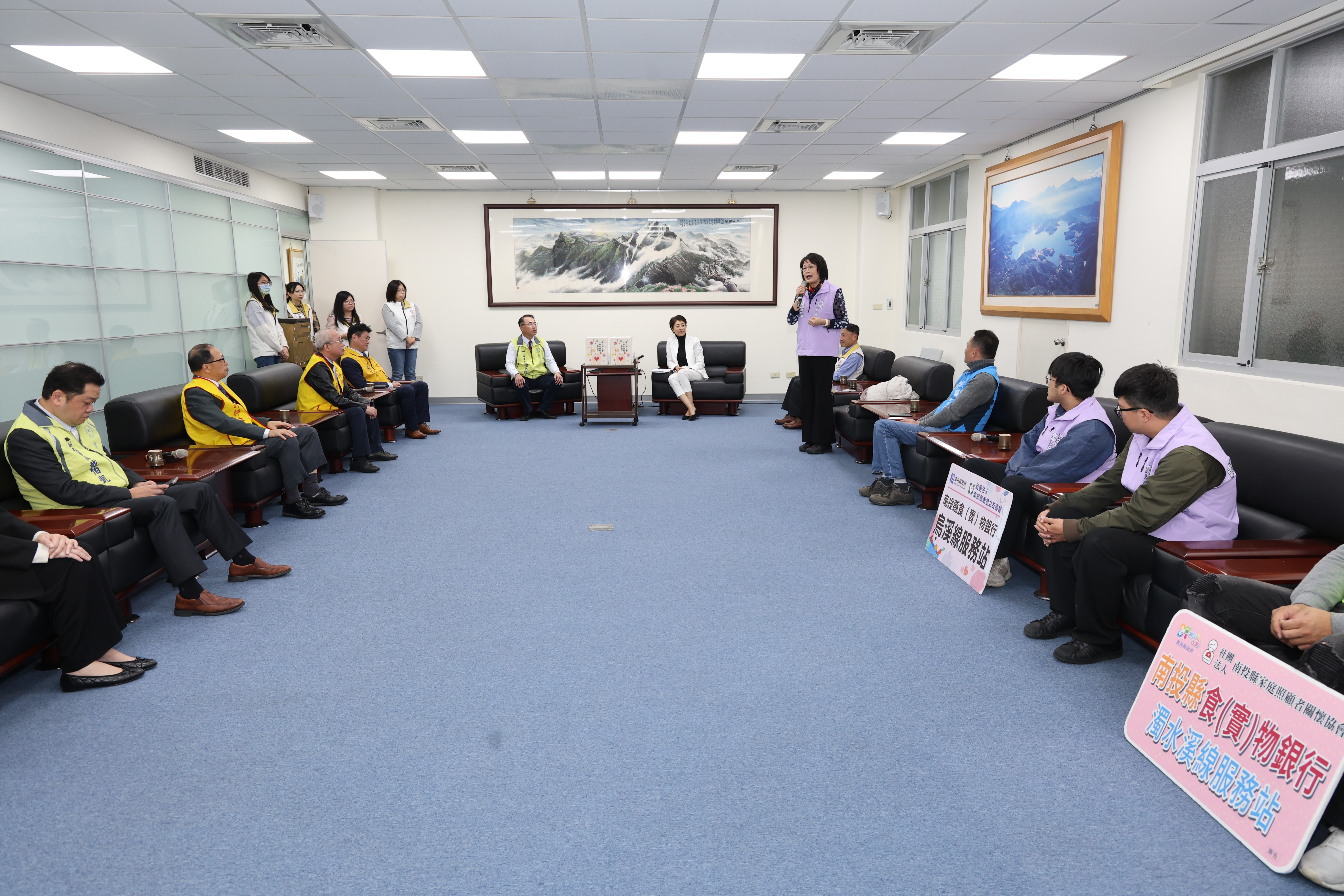 相關圖片8-愛心不斷！會計師公會第8年送暖南投 捐千包白米助弱勢過好年