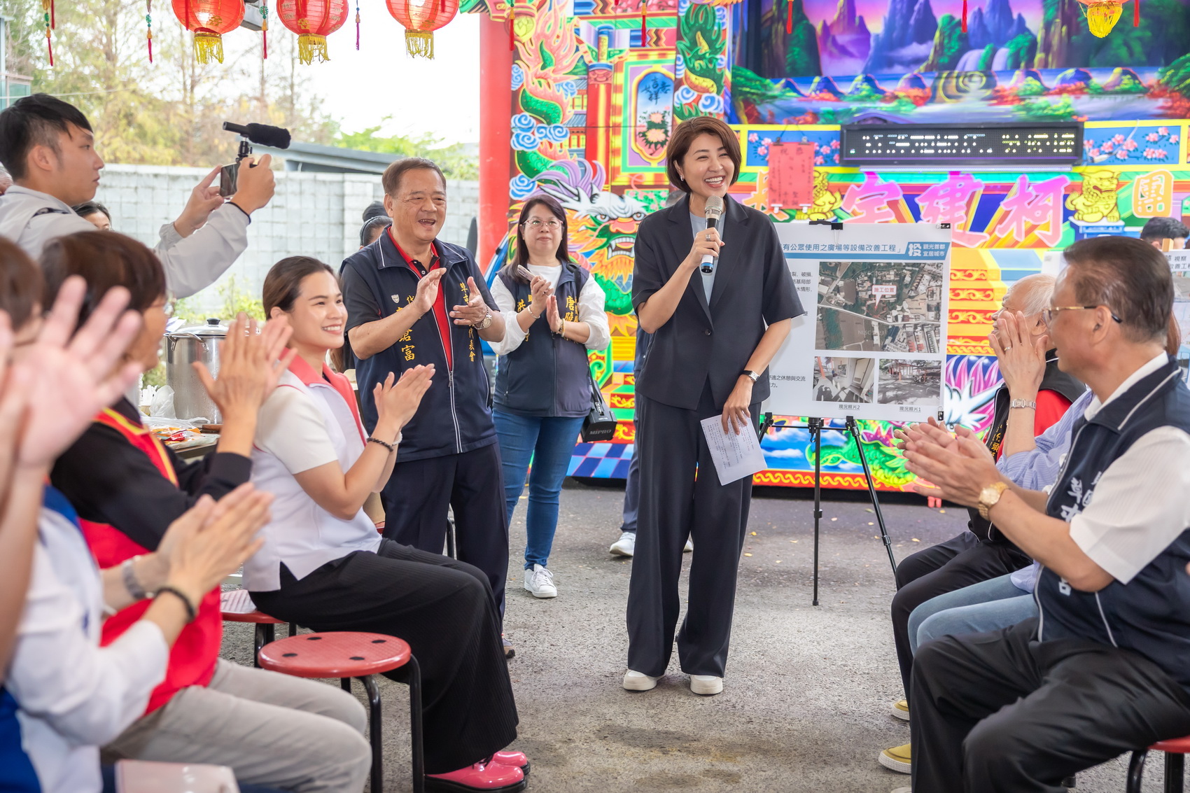 相關圖片5-縣府投入逾2千5百萬　改善草屯道路及排水問題