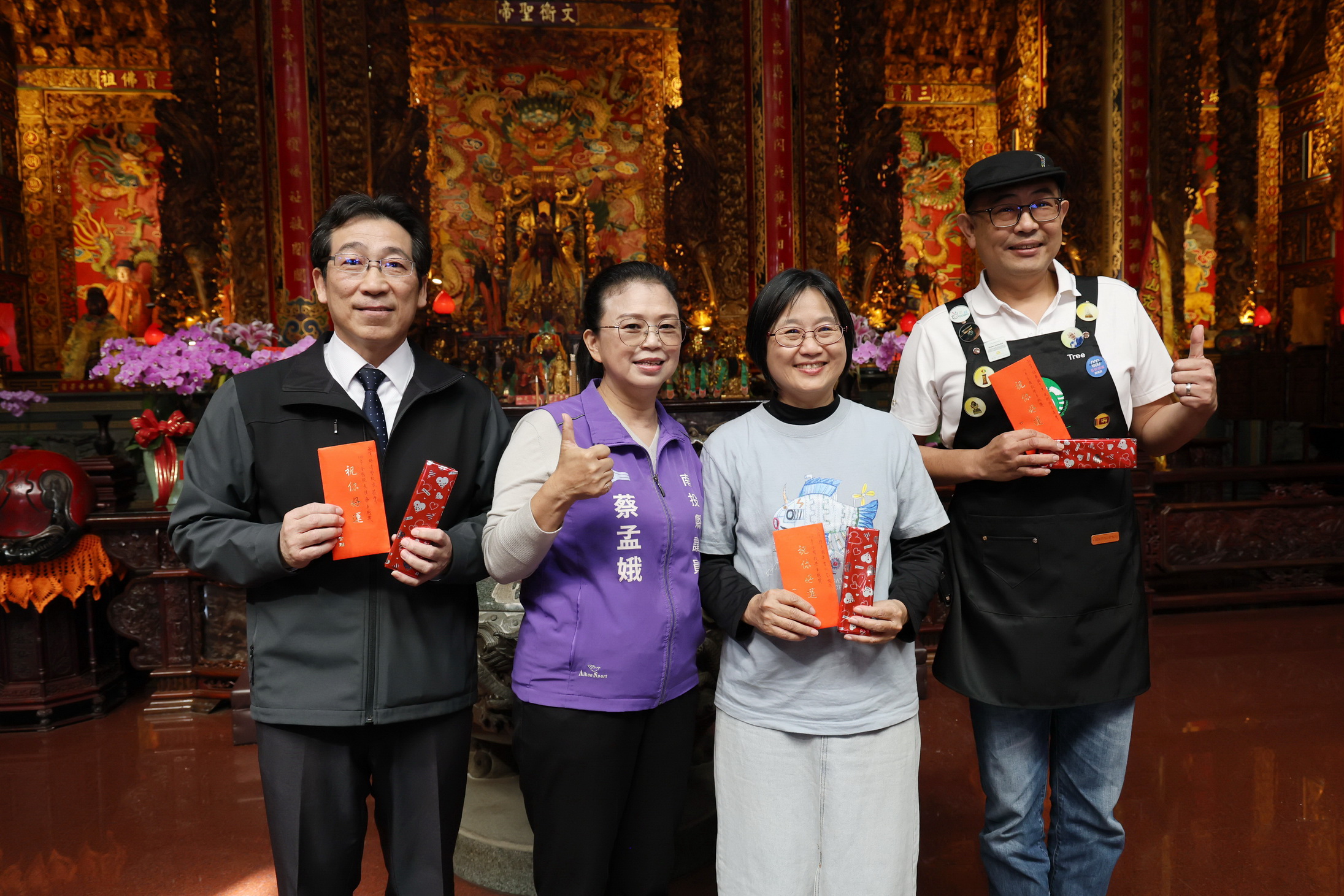相關圖片1-竹山3校獲教學及校長領導卓越獎 克明宮頒贈獎金鼓勵