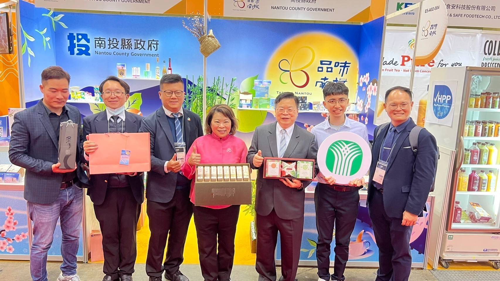 相關圖片2-「品味南投」強勢登日!縣府攜手農會驚艷2025年東京國際食品展