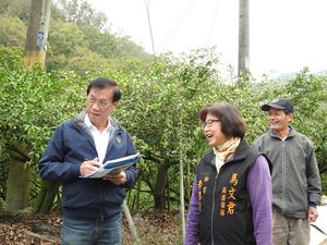 連至 縣民時間陳情未滿月 縣長實勘解民瘼 完整照片
