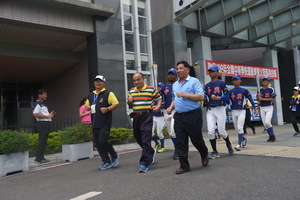 連至 陳副縣長率隊迎全中運聖火 期許南投再創佳績 完整照片