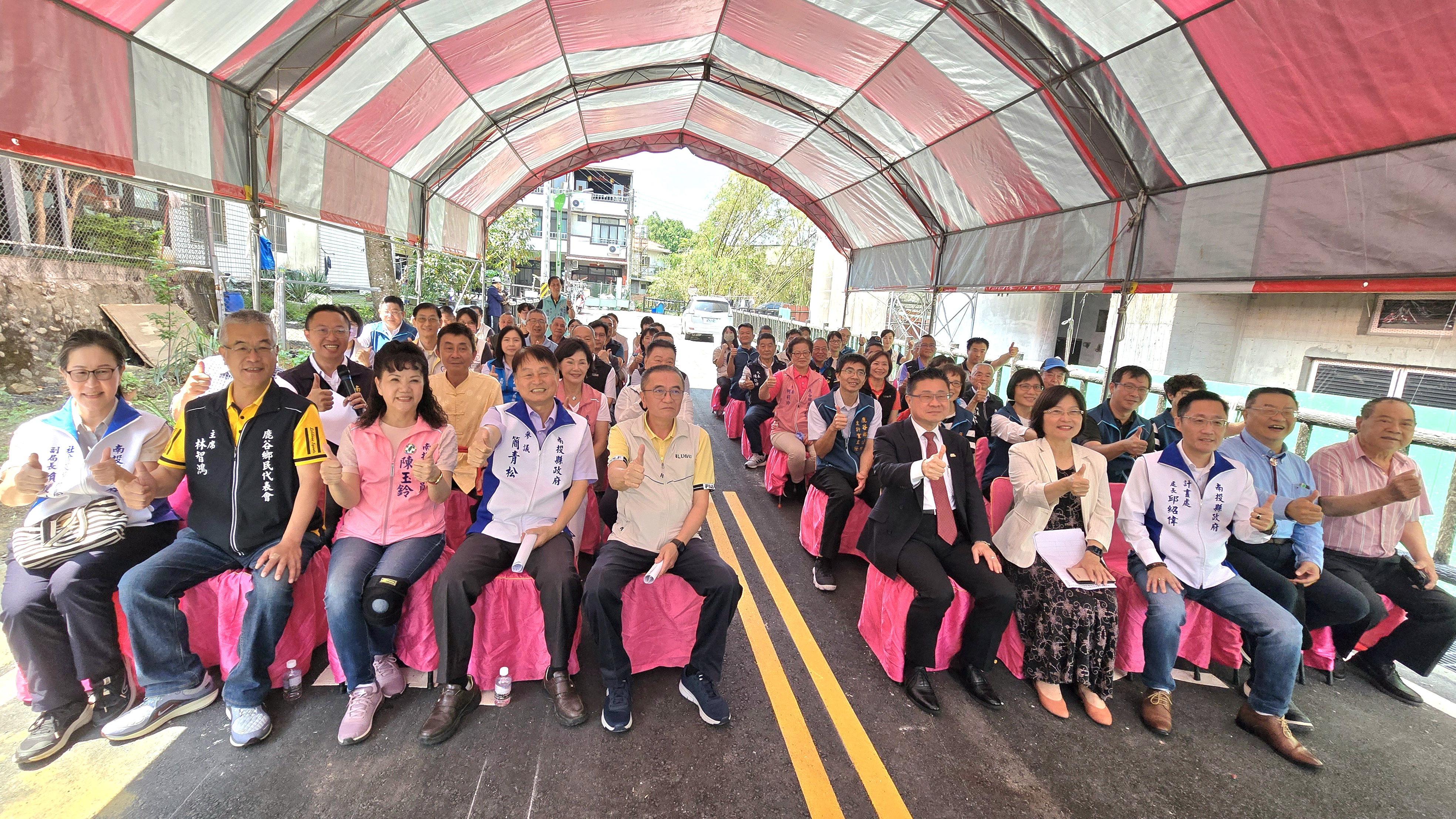 相關圖片1-鹿谷鄉長照綜合大樓上樑   南投首家設「失智專區」住宿長照機構