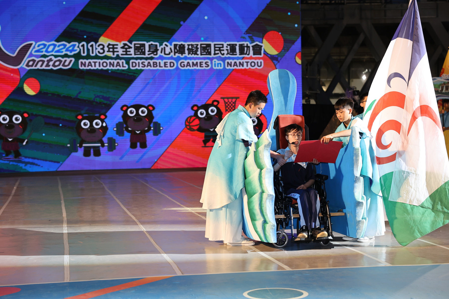 other image4-2024 National Disabled Games in Nantou, Players Competed in the Livable Nantou, May 25th