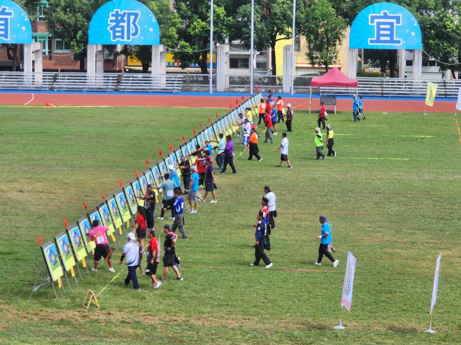 相關圖片2-南投縣傳統射箭邀請賽  原民運動魅力四射