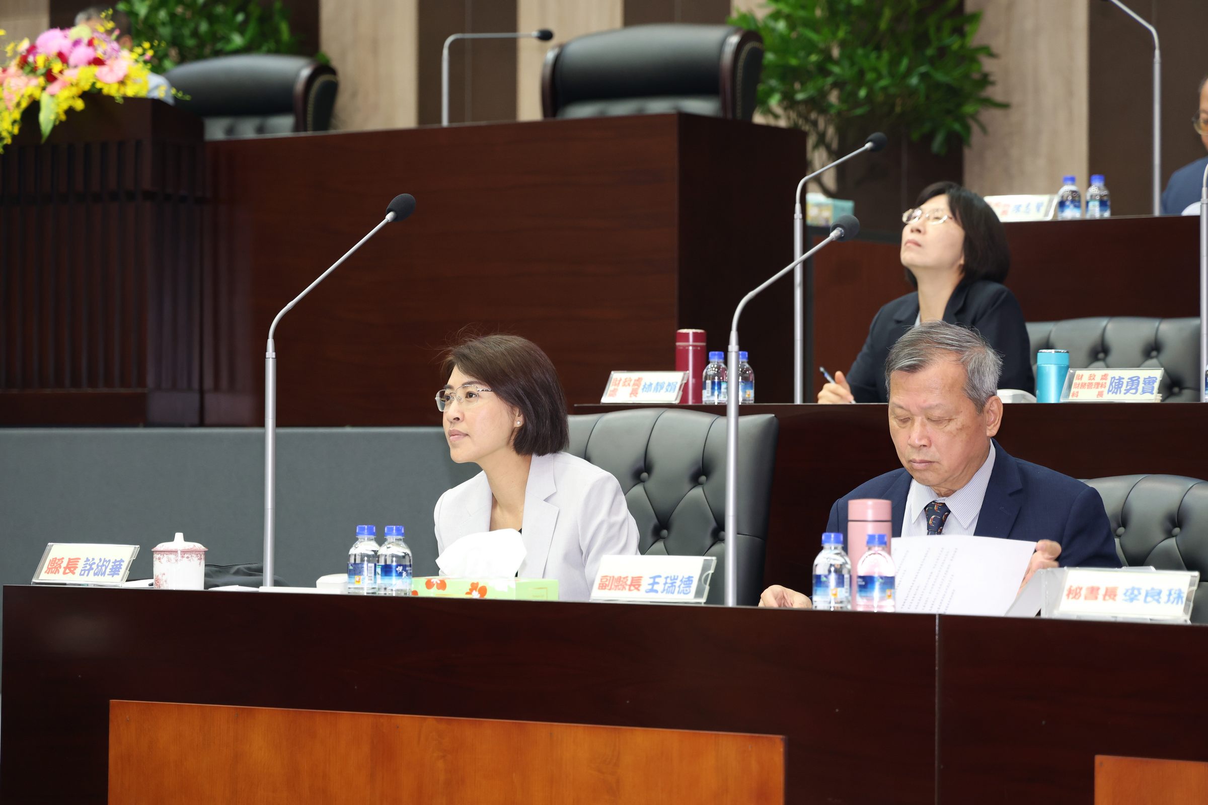 相關圖片2-縣議會五月定期會圓滿閉幕  許縣長感謝議員支持預算匡督縣政