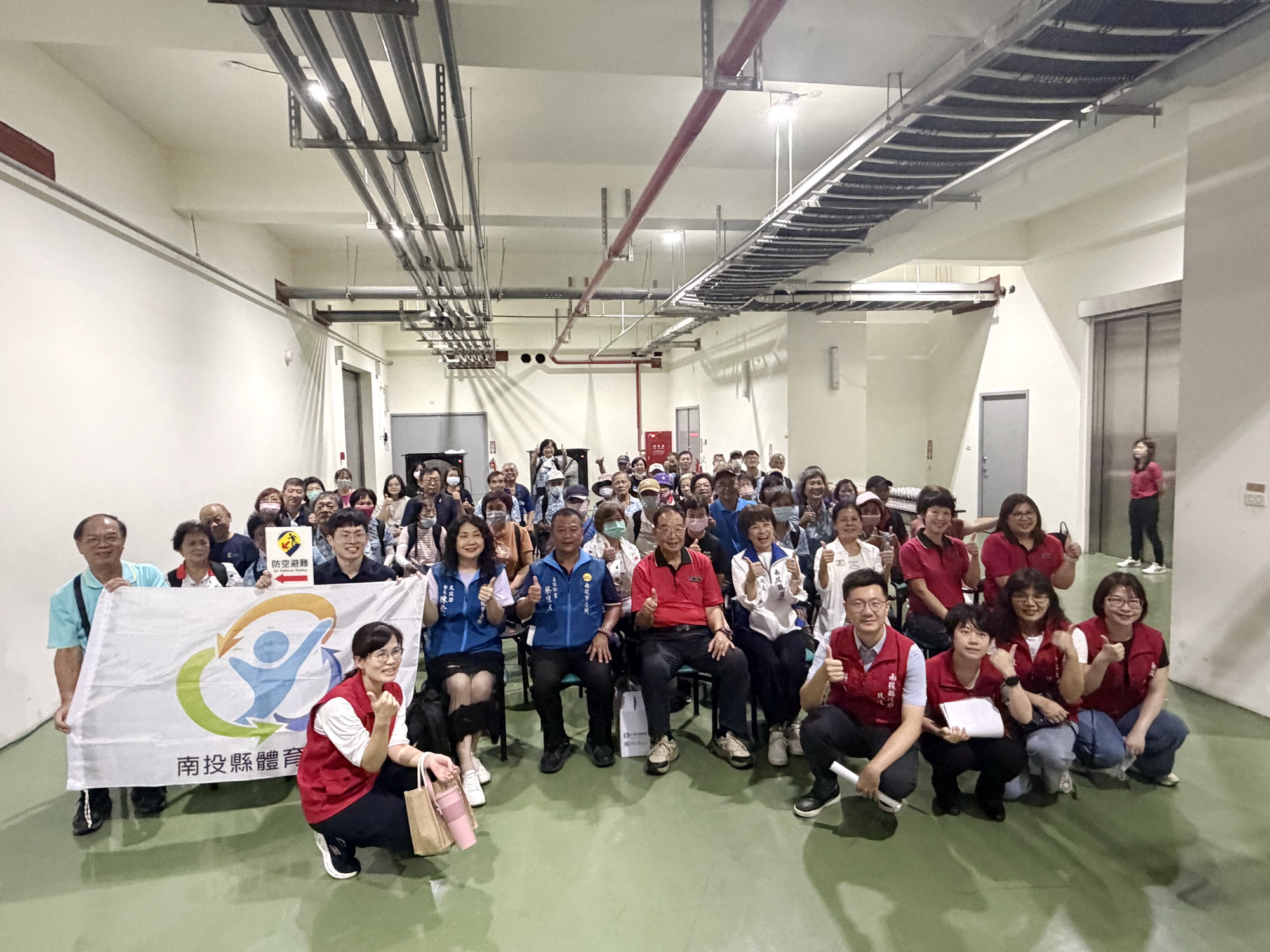 圖片-縣府辦理城鎮韌性社區防空避難巡禮教育講習