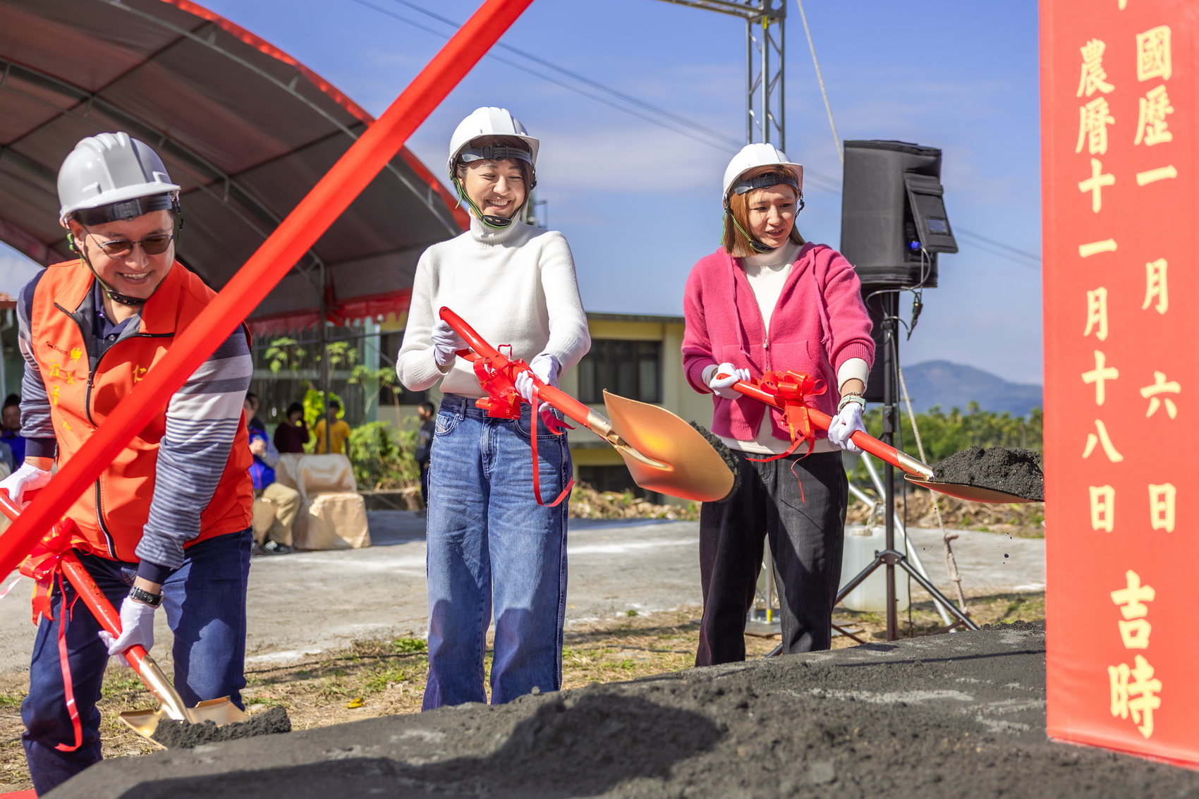 圖片-仁愛鄉中正村原住民集會所及休憩環境建置工程動土