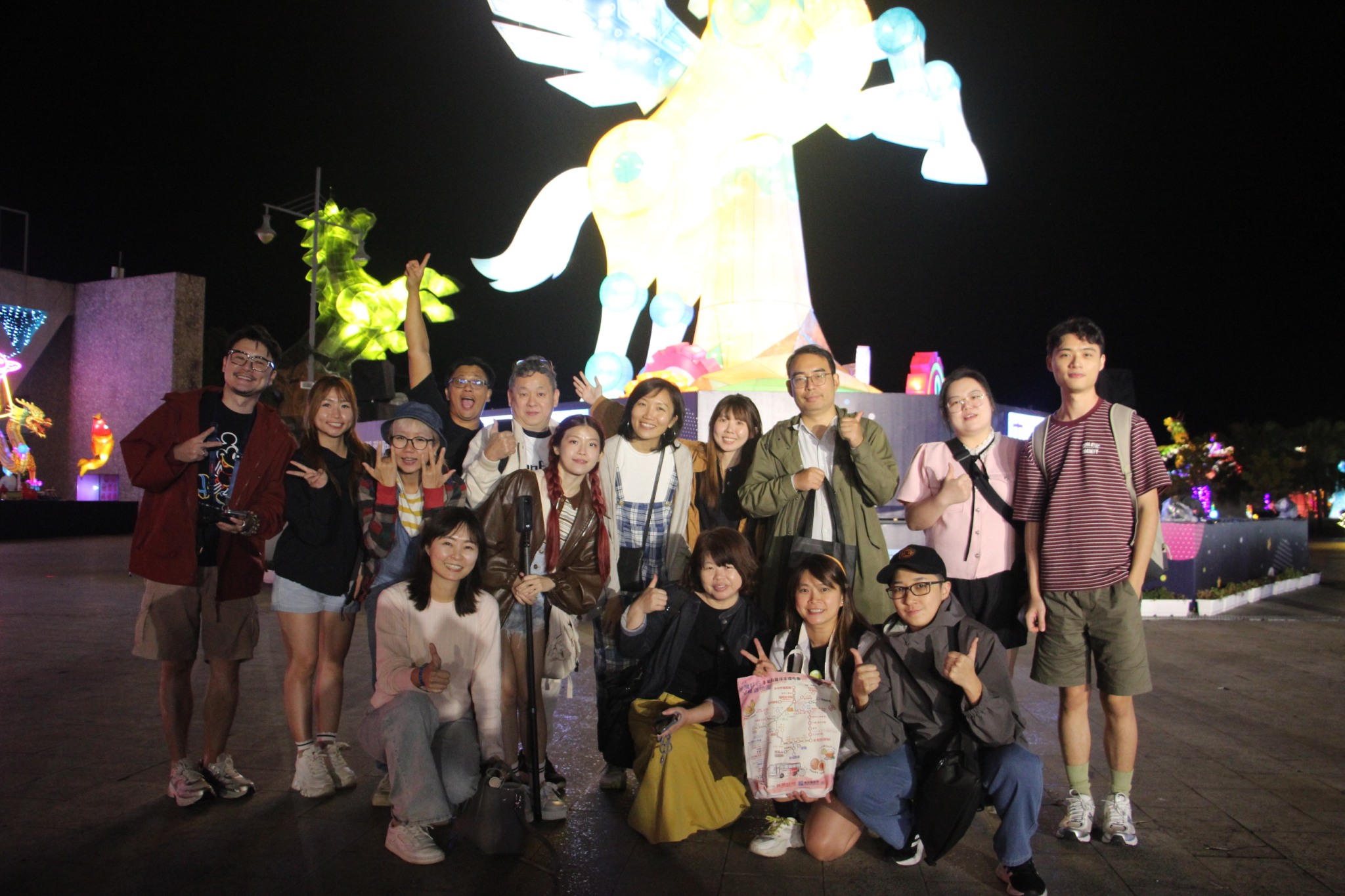 相關圖片4-南投燈會國際交流熱絡 馬來西亞媒體及日本美禰市來訪    