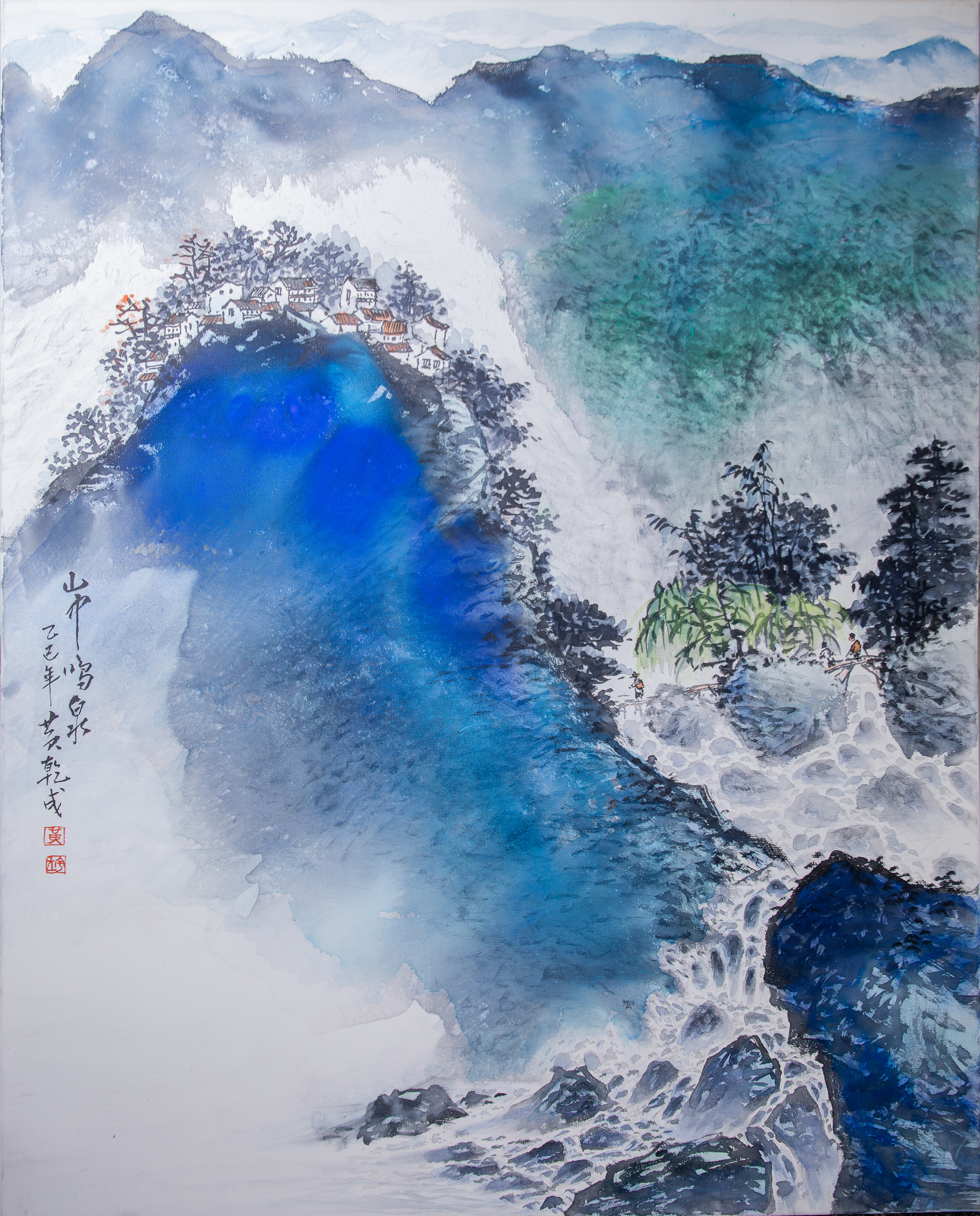 文章圖片-風景心境-黃乾成(黃宇立)水墨創作展