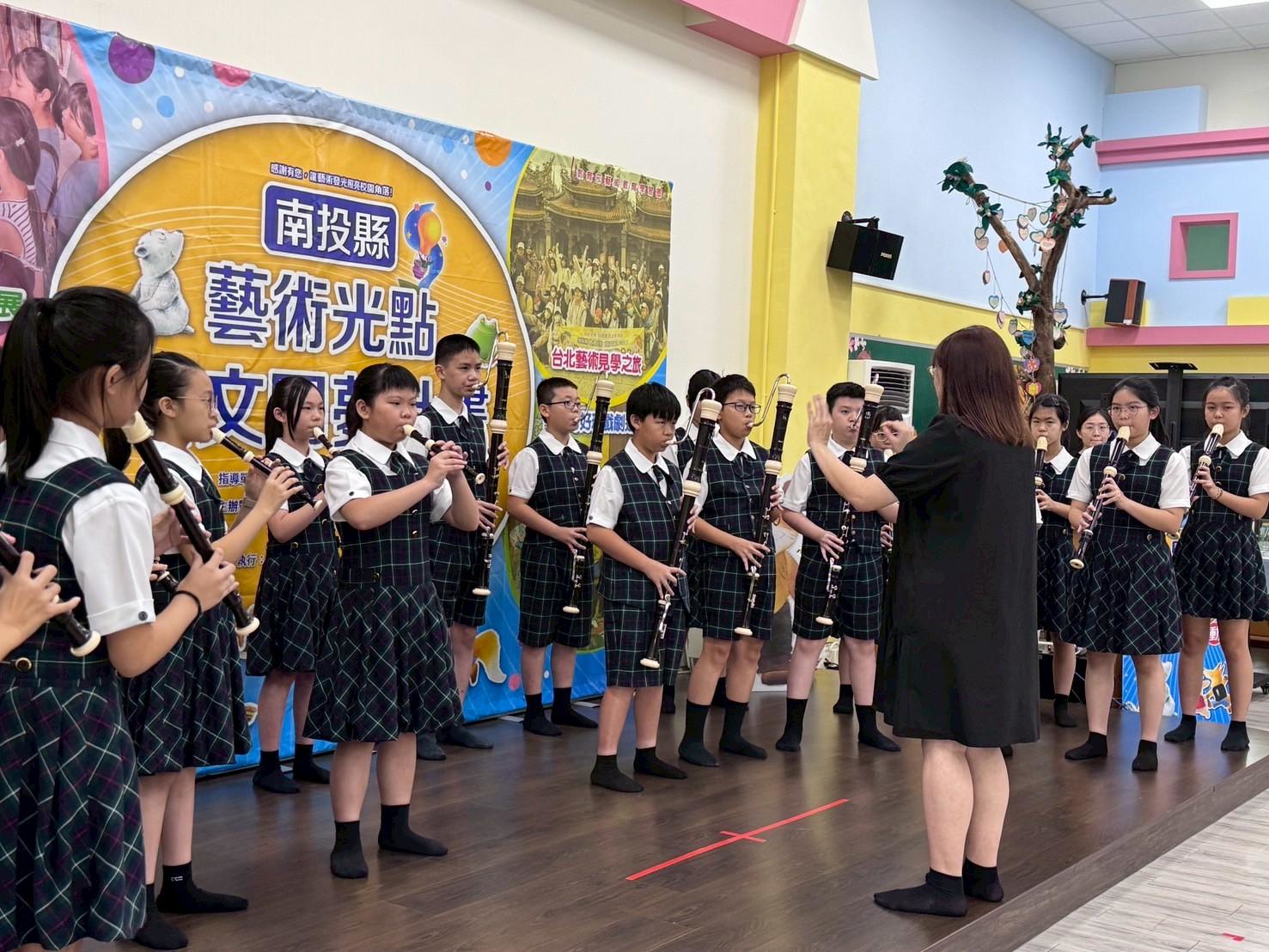 相關圖片2-2025南投縣藝術光點—校園藝文圓夢計畫 六所聯盟學校聯合啟動儀式