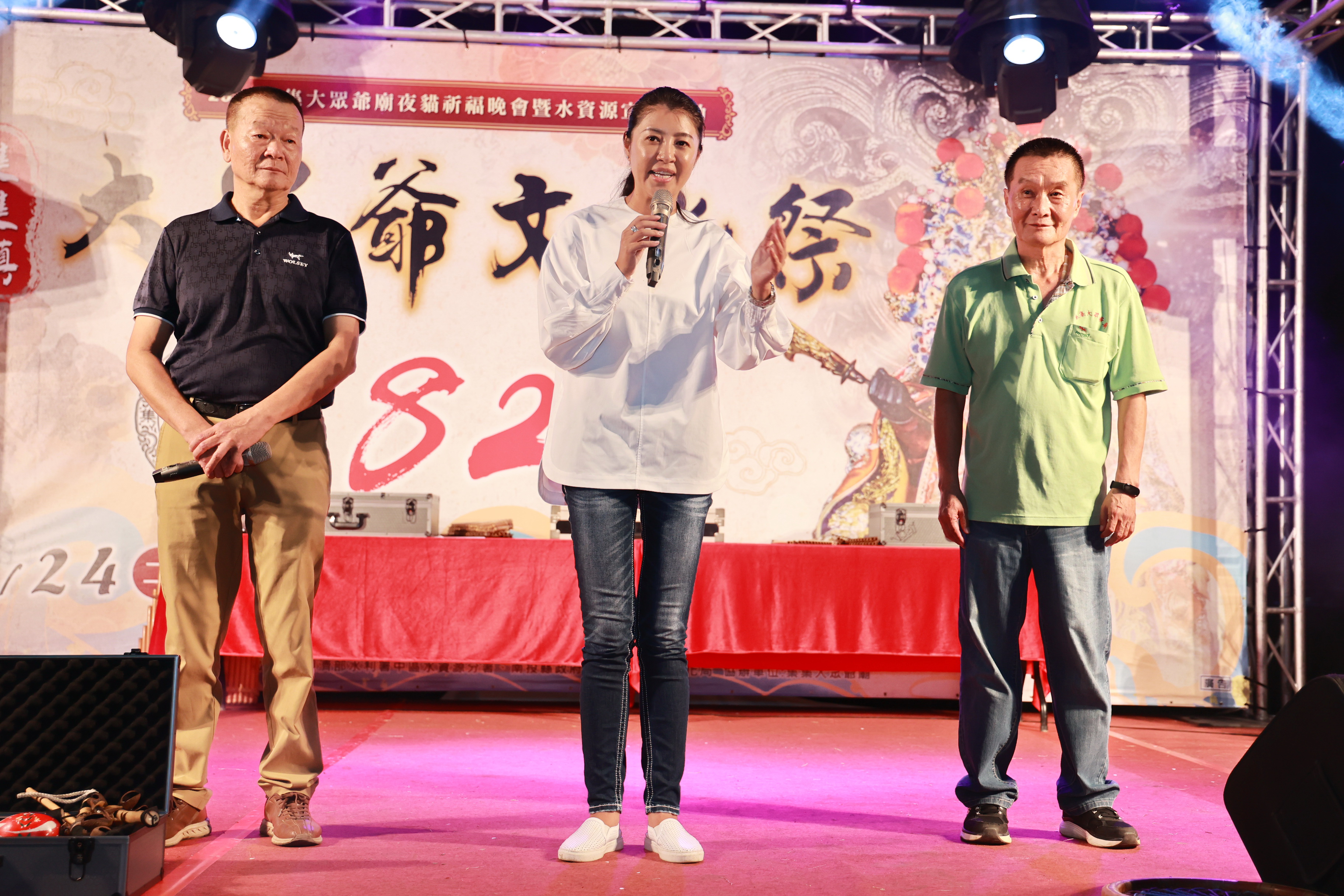 文章圖片-宗教觀光在集集  大眾爺千人宴好熱鬧