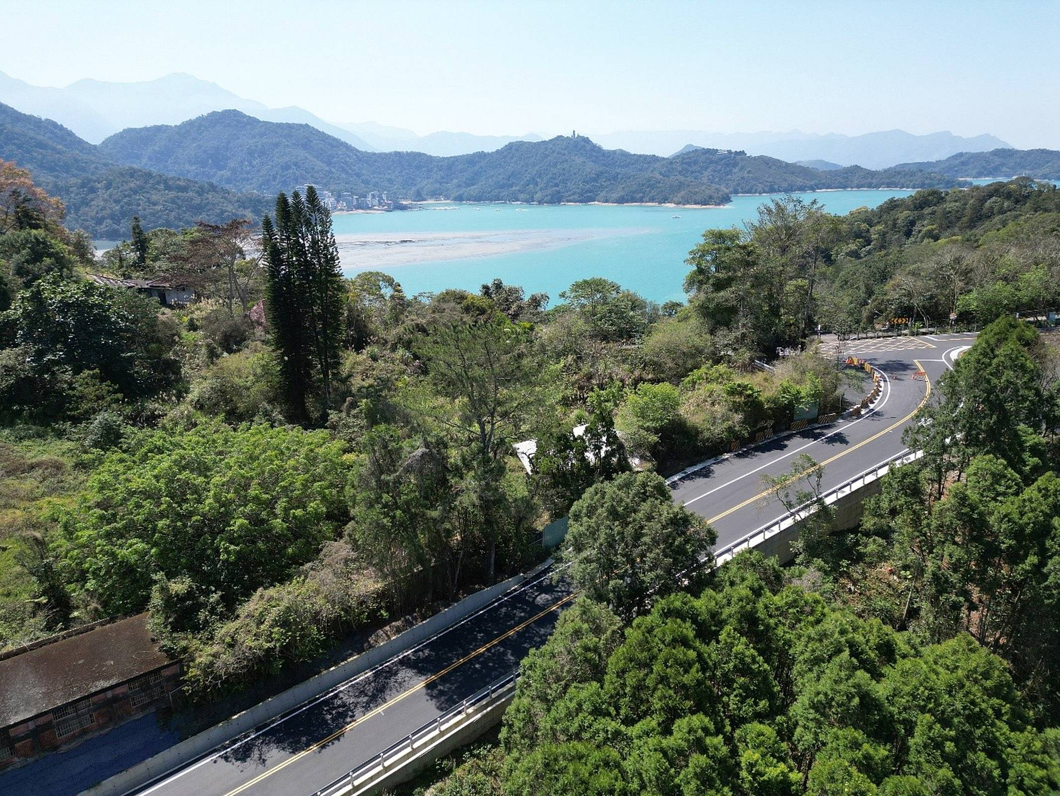 相關圖片6-地方期待逾卅年！魚池投61線及金天巷拓寬完工通車  串聯日月潭與九族縮短30分鐘車程