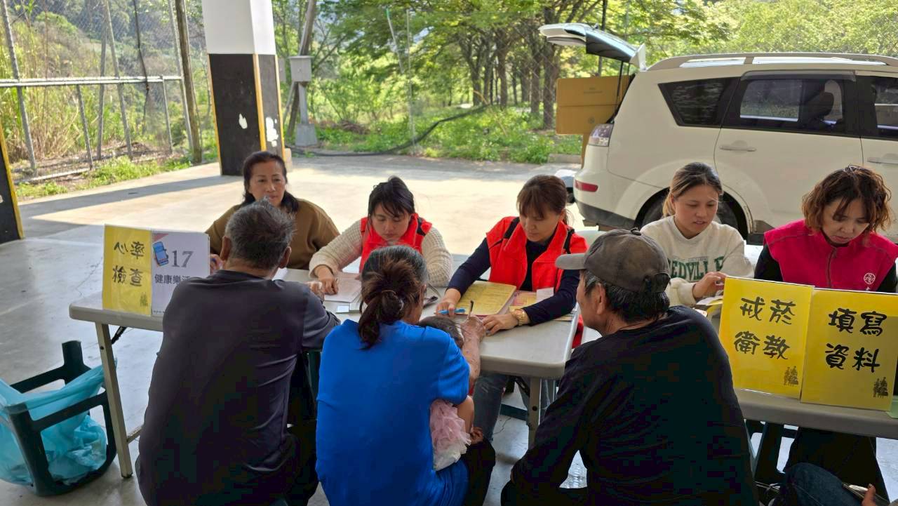 相關圖片5-響應世界結核病日　仁愛鄉全村篩檢守護原鄉健康