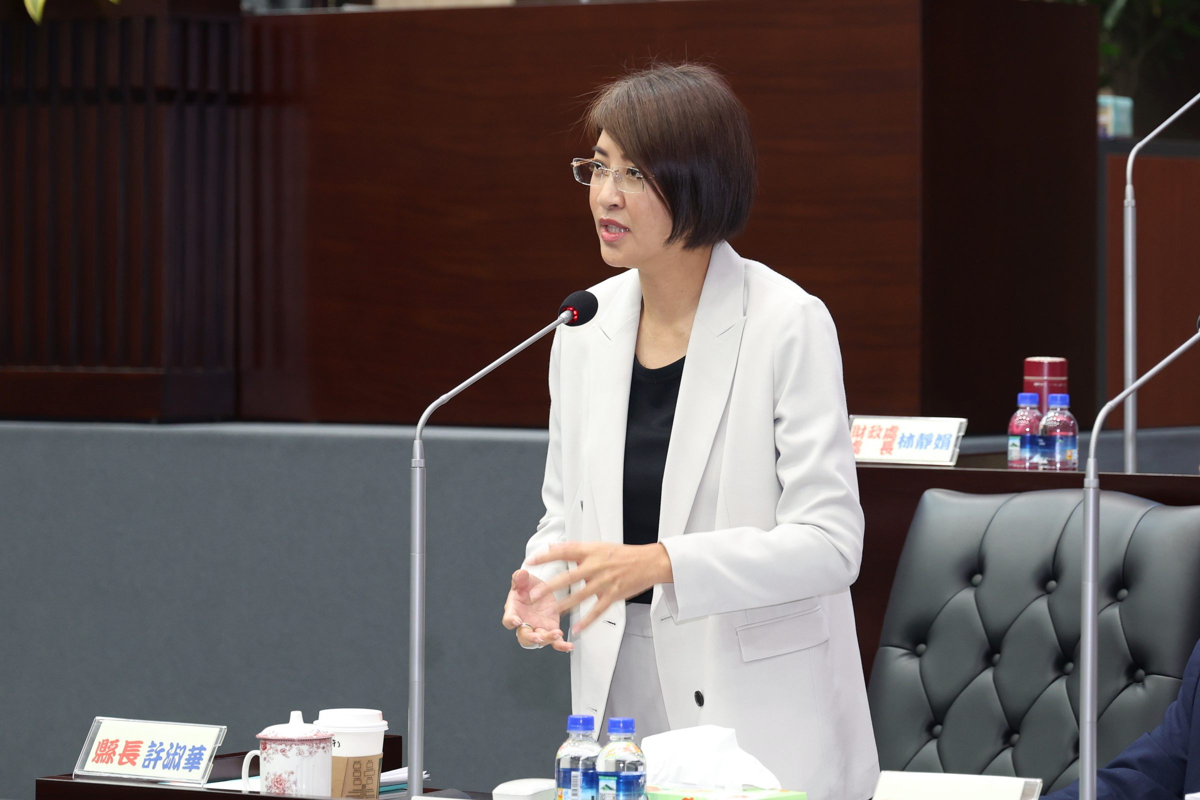 相關圖片2-提升教學品質 許縣長：國中小班級人數朝每班27人努力