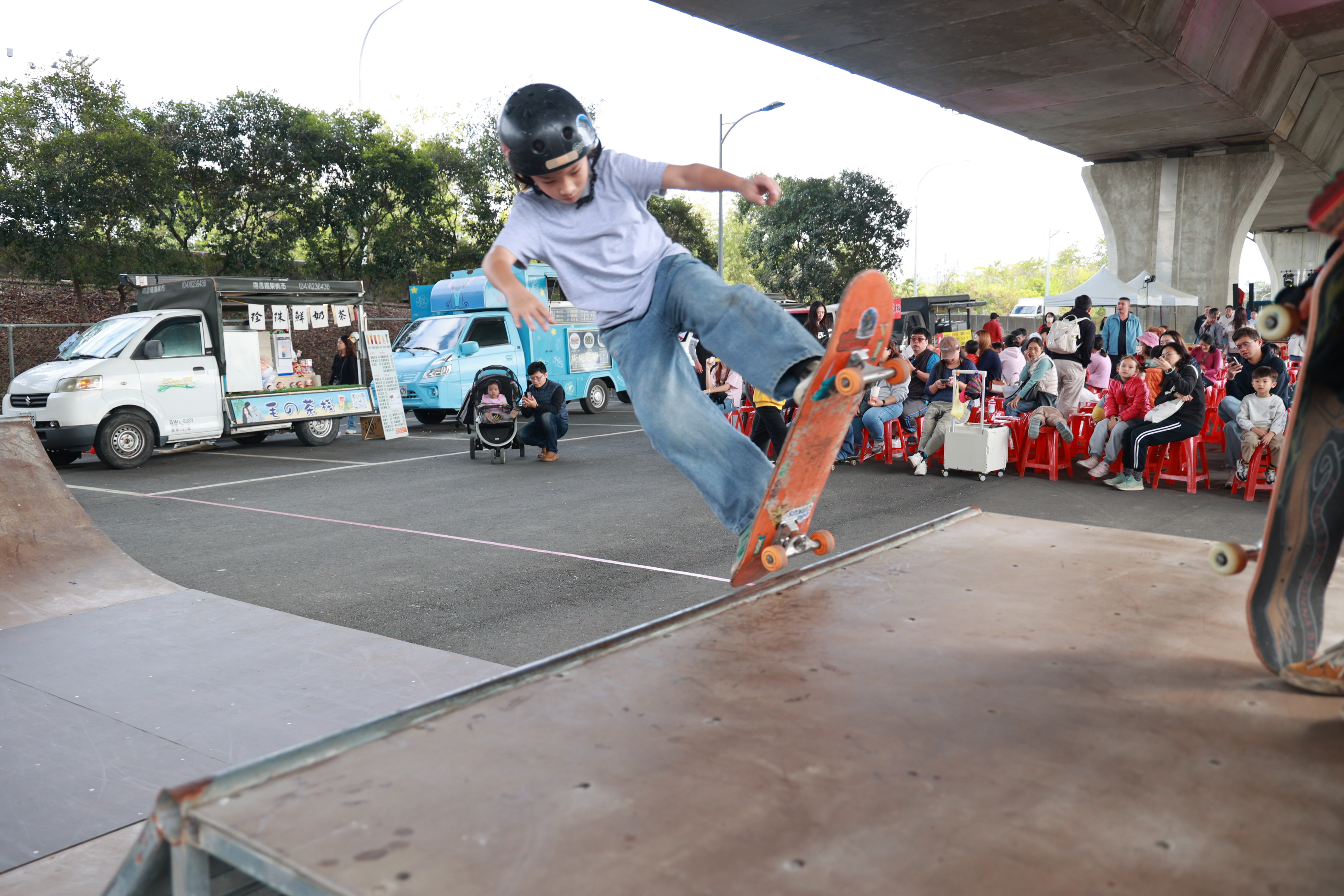 相關圖片3-國道三交流道下變身律動樂園    南投市「親子輪動場」動土暖身趴